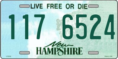 NH license plate 1176524