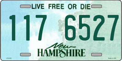 NH license plate 1176527