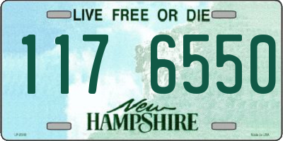 NH license plate 1176550