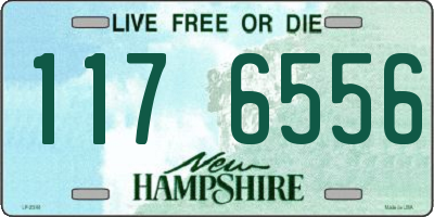 NH license plate 1176556