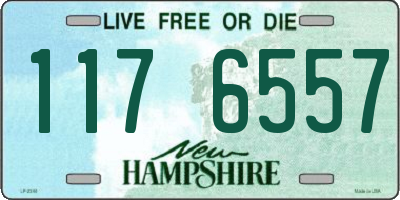 NH license plate 1176557