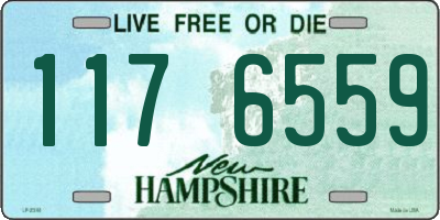 NH license plate 1176559
