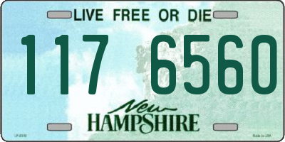 NH license plate 1176560