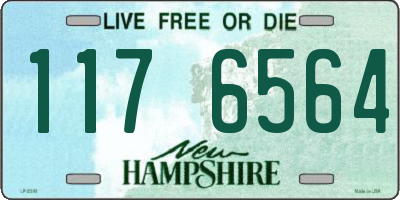NH license plate 1176564