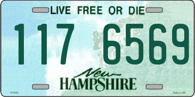 NH license plate 1176569