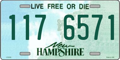 NH license plate 1176571