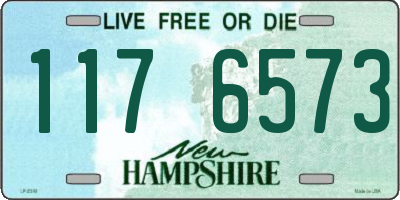 NH license plate 1176573