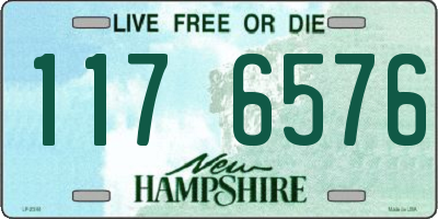 NH license plate 1176576