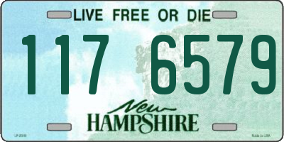 NH license plate 1176579