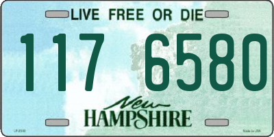 NH license plate 1176580