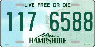 NH license plate 1176588