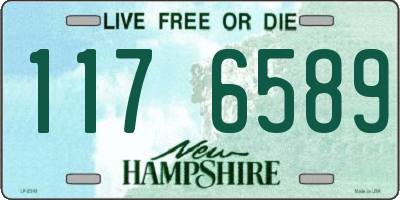 NH license plate 1176589