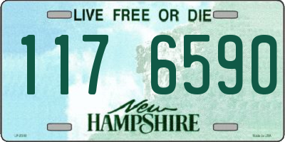 NH license plate 1176590