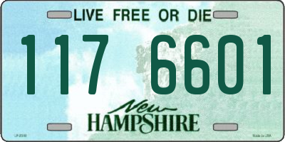 NH license plate 1176601