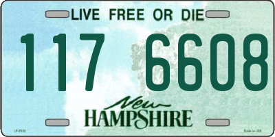 NH license plate 1176608