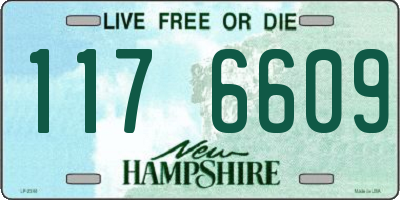 NH license plate 1176609