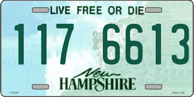 NH license plate 1176613