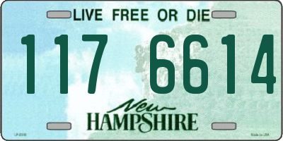 NH license plate 1176614