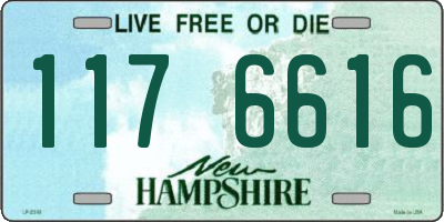 NH license plate 1176616