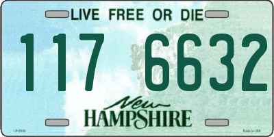 NH license plate 1176632