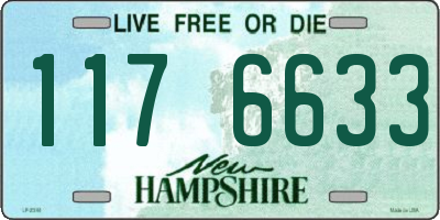 NH license plate 1176633