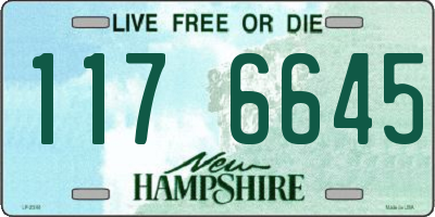NH license plate 1176645