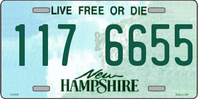 NH license plate 1176655