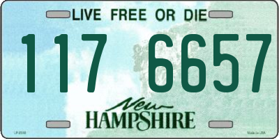 NH license plate 1176657