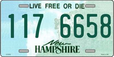 NH license plate 1176658