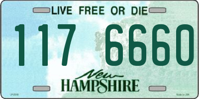 NH license plate 1176660