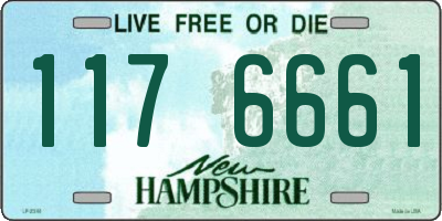 NH license plate 1176661