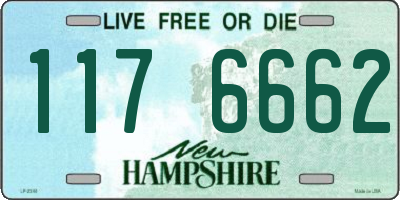 NH license plate 1176662