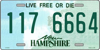 NH license plate 1176664