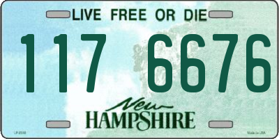 NH license plate 1176676
