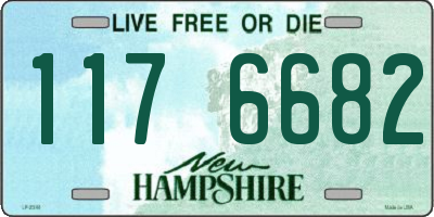 NH license plate 1176682