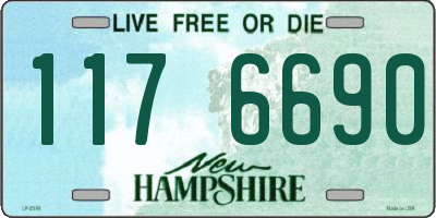 NH license plate 1176690