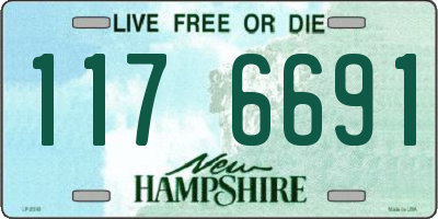 NH license plate 1176691