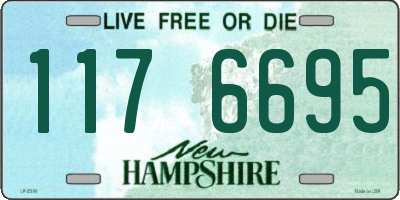 NH license plate 1176695