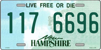 NH license plate 1176696