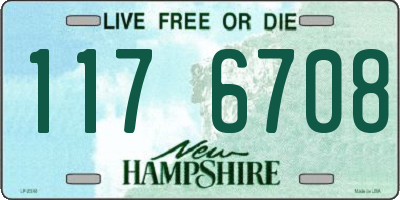 NH license plate 1176708