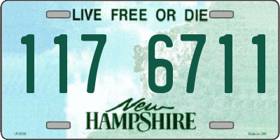 NH license plate 1176711