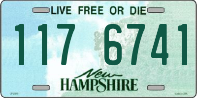 NH license plate 1176741