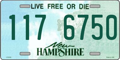NH license plate 1176750