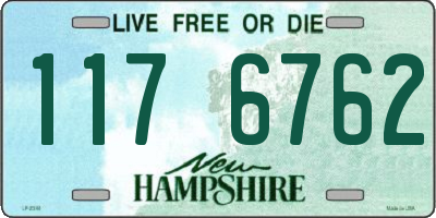 NH license plate 1176762