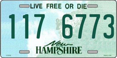 NH license plate 1176773