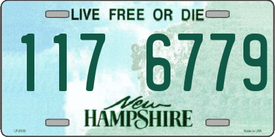NH license plate 1176779