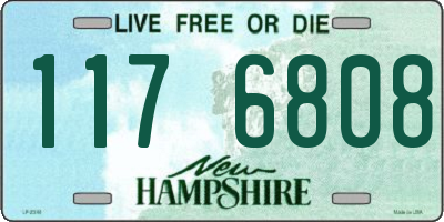 NH license plate 1176808