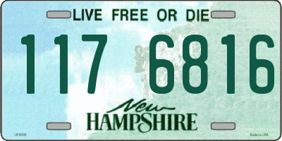 NH license plate 1176816