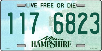 NH license plate 1176823