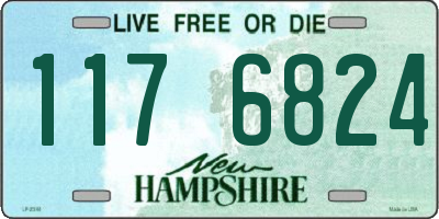 NH license plate 1176824